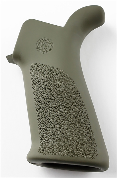 Picture of  Hogue 15031 Overmolded Beavertail Made OF Rubber With OD Green Cobblestone Finish For Ar-15, M16 743108150313