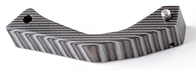 Picture of  Hogue 15197 Trigger Guard  Drop-In Contoured Black/Gray G-Mascus G10 For Ar-15/M16