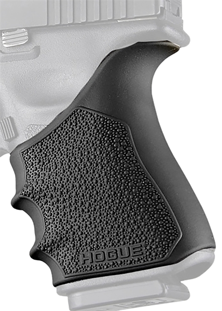 Picture of  Hogue 17040 Grip Sleeve Handall Beavertail Black Rubber