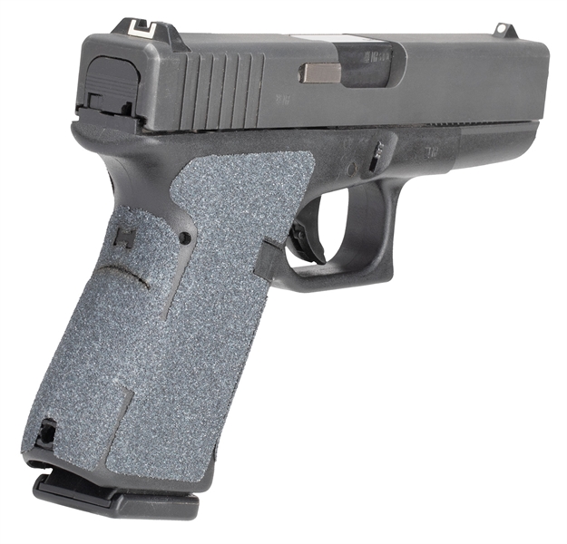 Picture of  Hogue 17179 Wrapter Adhesive Grip Made OF Heavy Grit With Black Finish For Glock 17, 17 Mos, 19X, 34 Mos, 45 & 45 Mos Gen 5 (No Backstrap)
