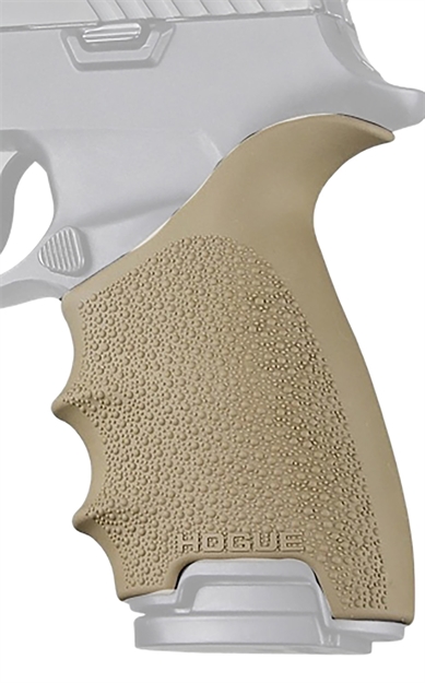 Picture of  Hogue 17603 Grip Sleeve Handall Beavertail Flat Dark Earth Rubber Fits Sig Sauer P320 Full Size