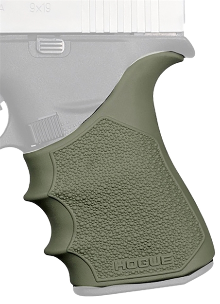 Picture of Hogue Handall, Beavertail Grip Sleeve, Glock 43X, 48, OD Green 18211 743108182116