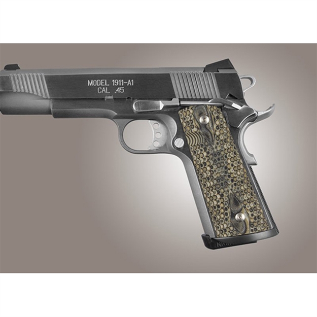Picture of Hogue 1911 Gvt S&A Techwel Mag Well Piranha Grip