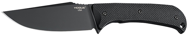 Picture of  Hogue 35854 Extrak  XL 3.90" Fixed Clip Point Plain Black Cerakote Cpm M4 Tool Steel Blade, Black Textured G10 Scales Handle 743108358542