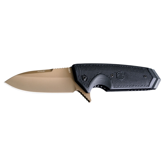 Picture of Hogue 3.75 IN Sig Emp Scorp Spear PT Flat Drkearth G10 Black