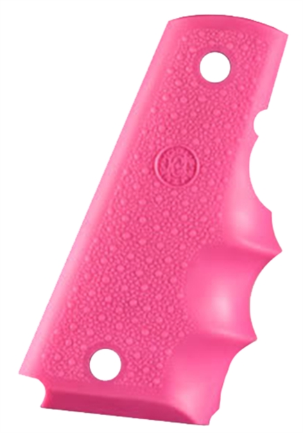 Picture of Hogue 45007 1911 Goverment Rubber Grip W/Finger Grooves Pink