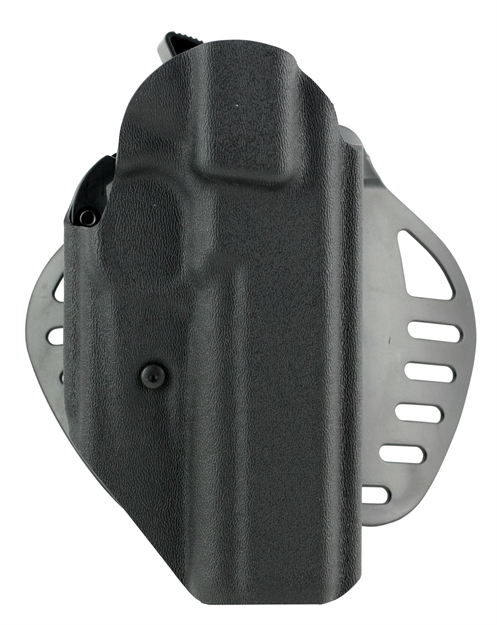 Picture of Hogue 52044 Powerspeed 1911 Commander 16 Hard Plastic Black