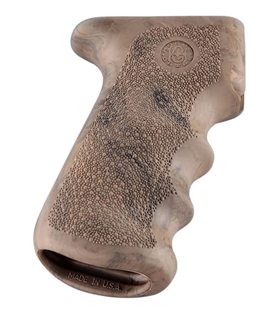 Picture of Hogue 74981 Ak-47/Ak-74 Rubber Grip W/Finger Grooves Ghillie Tan Rubber