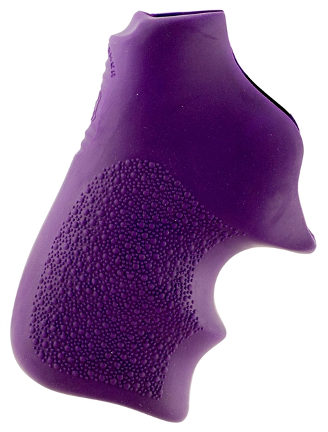 Picture of  Hogue 78026 Tamer  Cushion Purple Rubber Grip With Finger Grooves For Ruger Lcr, Lcrx 743108780268