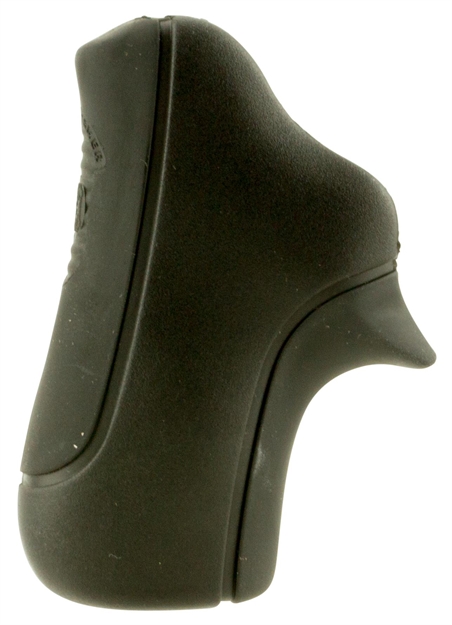 Picture of  Hogue 78030 Tamer  Black Rubber Cushion Grip Without Finger Grooves For Ruger Lcr, Lcrx 743108780305