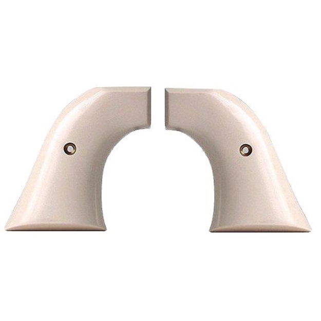 Picture of Hogue 89570 Ruger Bisley Cowboy Panels Ivory Polymer