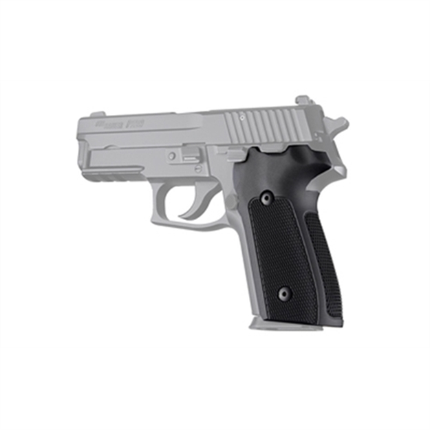 Picture of Hogue Alum Sig P228 Da/Sa Chckrd Blk