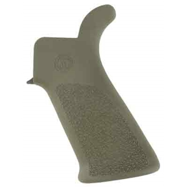 Picture of  Hogue 15031 Overmolded Beavertail Made OF Rubber With OD Green Cobblestone Finish For Ar-15, M16