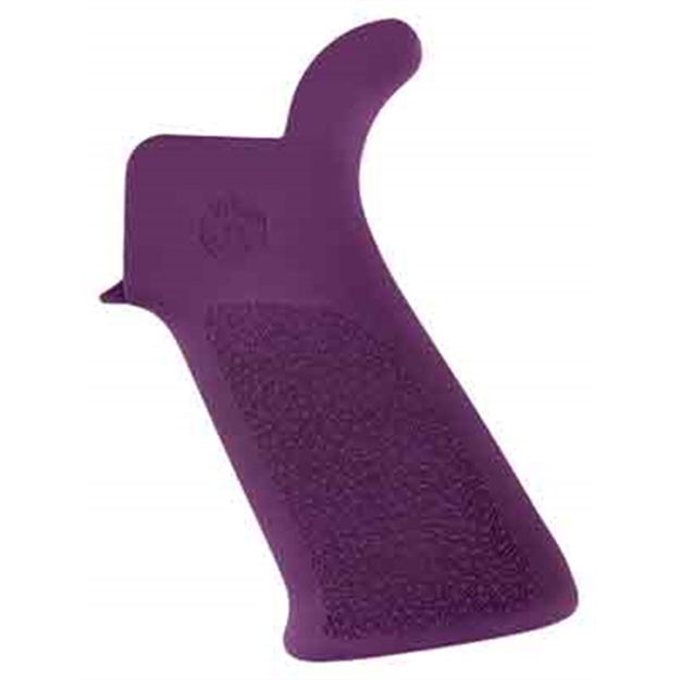 Picture of Hogue Ar-15 Beavertail Grip NO Finger Grooves Purple 15036