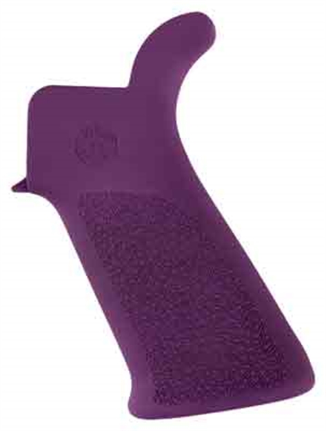 Picture of Hogue Ar-15 Beavertail Grip NO Finger Grooves Purple 15036 743108150368