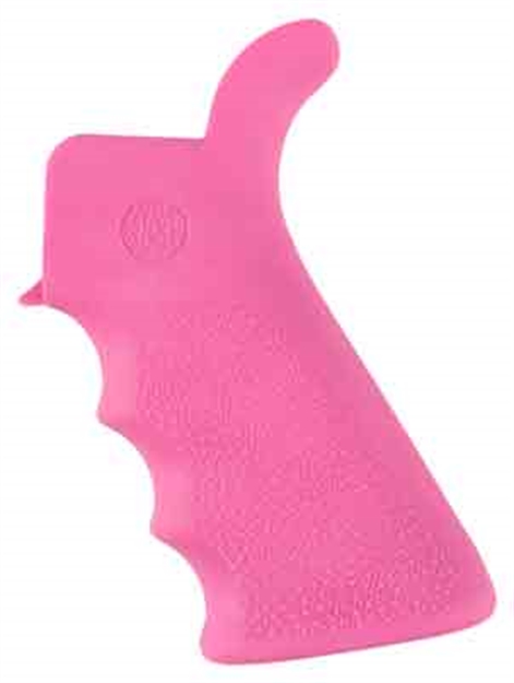 Picture of Hogue Ar-15 Beavertail Grip W/Finger Grooves Pink 15027 743108150276