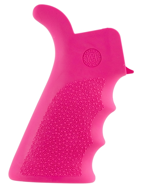 Picture of Hogue Ar-15 Beavertail Grip W/Finger Grooves Pink 15027