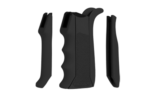 Picture of  Hogue 13040 Modular Overmolded  Black Rubber Pistol Grip With Finger Grooves Fits Ar-15/M16 743108130407