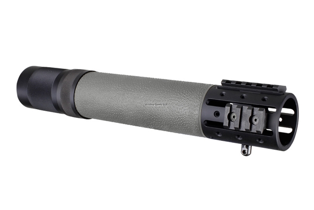 Picture of Hogue Ar-15/M-16 Rifle Length Free Float Forend, Overmolded Gripping Area, Accessory Attachments, Grey 15574