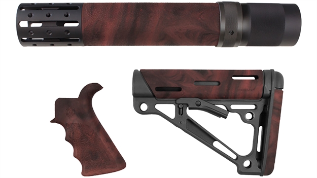 Picture of Hogue Ar15/M16 3 PC Kit Red Lava