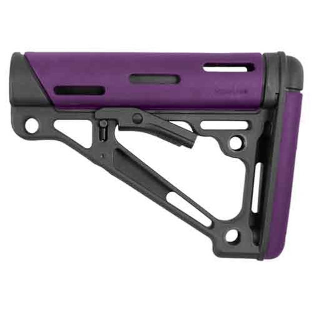 Picture of Hogue Ar-15 Collapsible Stock Purple Rubber Mil-Spec 15640