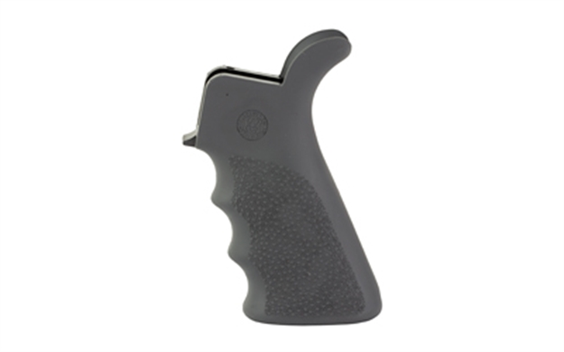 Picture of Hogue Ar-15/M-16 Rubber Grip, Beavertail With Finger Grooves, Grey 15022 743108150221