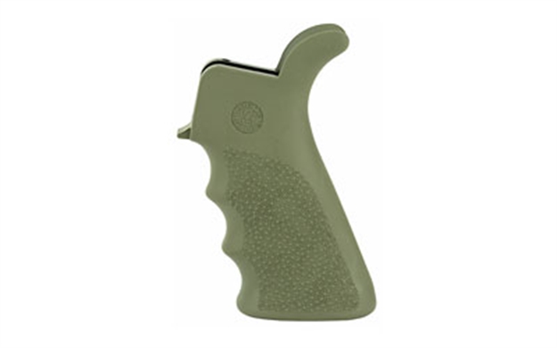 Picture of Hogue Ar-15 Beavertail Grip W/Finger Grooves OD Green 15021 743108150214