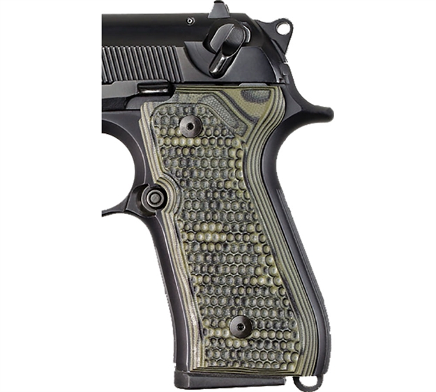 Picture of Hogue Ber 92Fs Piranha Grip Grn