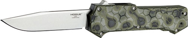 Picture of Hogue Compound 3.5" Otf Auto G-10 Frame G-Mascus Green 34038