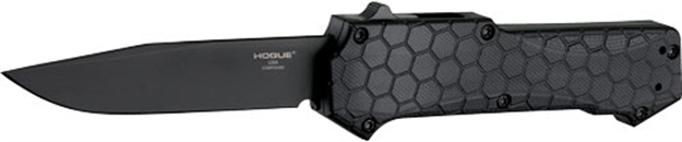 Picture of Hogue Compound 3.5" Otf Auto G-10 Frame G-Mascus Solid Bl< 34036