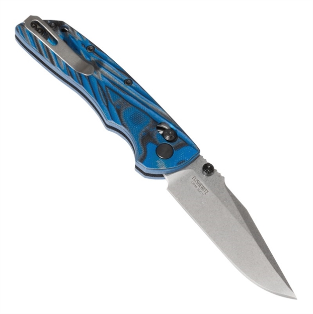 Picture of Hogue Deka Foldr Clppt G10 Blue 24273-HOG -