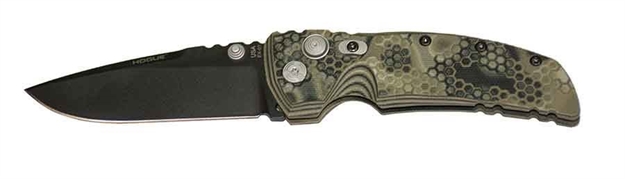 Picture of Hogue Ex-01 3.5In Folder Drop Point Blade, Cerakote G10 Frame Tread, G-Mascus Green