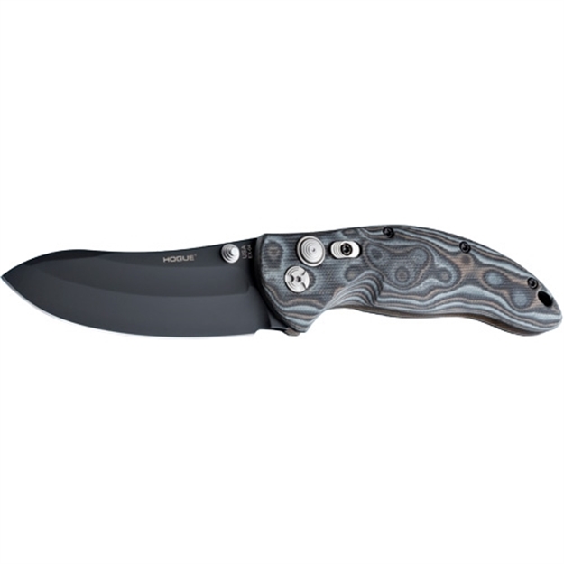 Picture of Hogue Ex-04 4" Folder Upswept Blade G-10 G-Mascus Blk/Grey