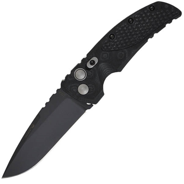 Picture of Hogue Ex-A01 3.5&Quot; Automatic Folder Tanto Blade Black Finish G-10 Frame - G-Mascus Black