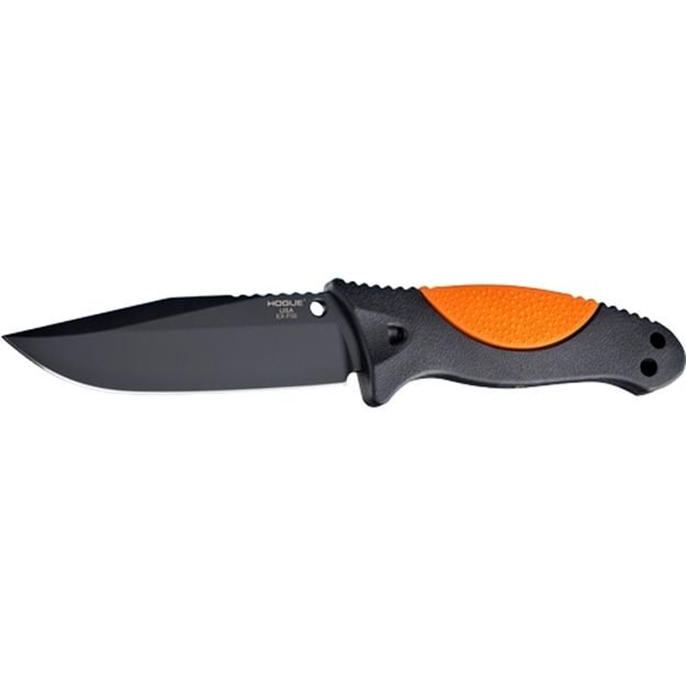 Picture of Hogue Ex-F02 4.5" Fixed Clip! Point Blade W/ Sheath Blk/Orng