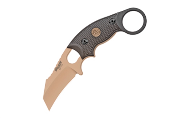 Picture of Hogue Ex-F03 Sig Emp Scorp Hawkbill 2.25In Fde Pvd G10 Black 37320