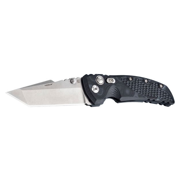 Picture of Hogue Ex01 4 Inch Folder Tanto Blade Tumb Finish G10 Black