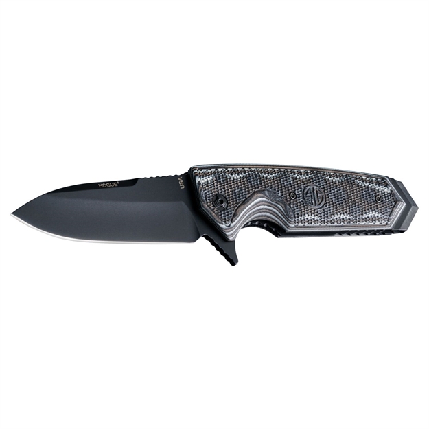 Picture of Hogue Ex02 3.75In Sig Ext Fold Spear PT Flip G10 Blk Grey