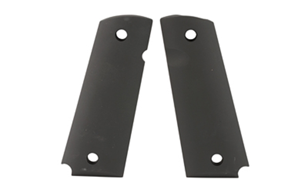 Picture of  Hogue 45160 Grip Panels  Matte Black Aluminum For 1911 Government