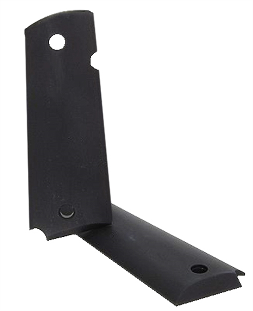 Picture of  Hogue 45160 Grip Panels  Matte Black Aluminum For 1911 Government 743108451601