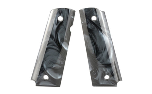 Picture of Hogue Grip 1911 Govt Pearl Ambi Blk 45418