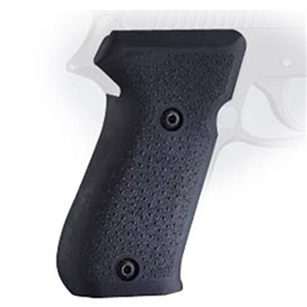Picture of  Hogue 20010 Overmolded Grip Cobblestone Black Rubber For Sig P220