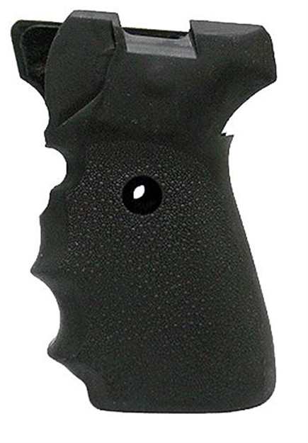 Picture of  Hogue 31000 Rubber Grip  Black Rubber With Finger Grooves For Sig P239