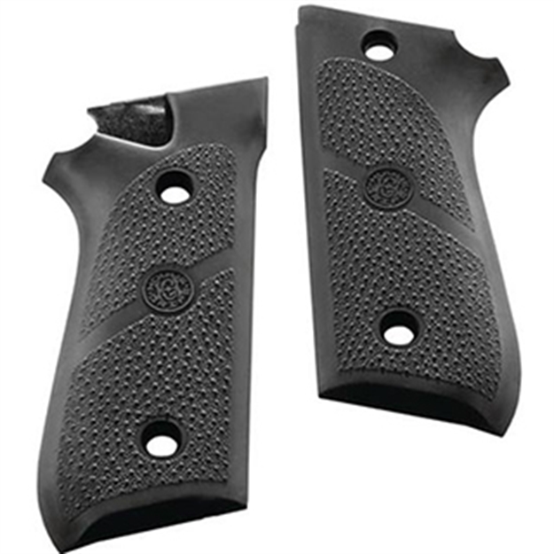 Picture of Hogue Grip S&W 1006/4506 Rbr Blk