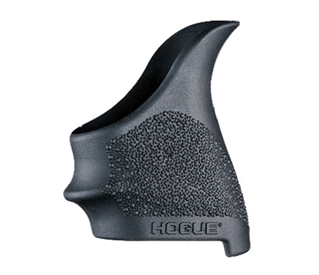 Picture of  Hogue 17610 Grip Sleeve Handall Beavertail Black Rubber Fits Sig Sauer P320 Compact 743108176108