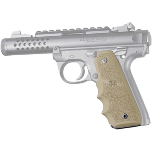 Picture of Hogue Ruger 22/45 Mkiv Rubber Grip With Finger Grooves Flat Dark Earth 79083 743108790830