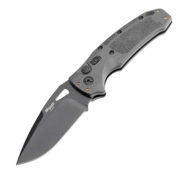 Picture of Hogue Grips Sig K320a Knife Autofold 3.5"Droppt Grey