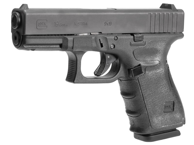 Picture of Hogue Grips Wrapter, Adhesive Grip, Glock 19, 19Mos, 23, 32, Black, Small Frame Compact Generation 4 Small Backstrap 17240