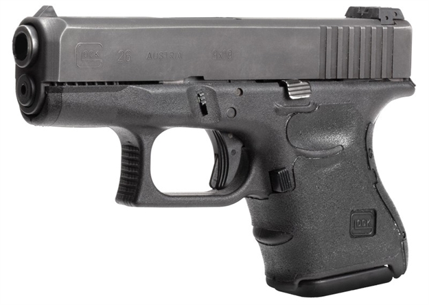 Picture of Hogue Grips Wrapter, Adhesive Grip, Glock 26, 27, 33, 39, Black, Small Frame Sub-Compact Generation 3 18630
