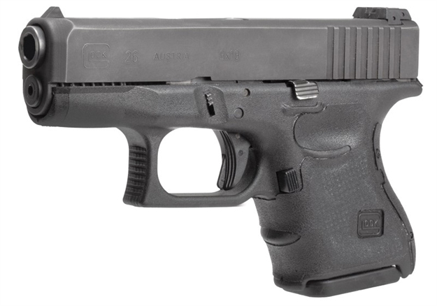 Picture of Hogue Grips Wrapter, Adhesive Grip, Glock 26, 27, 33, Black, Small Frame Sub-Compact Generation 4 Small Backstrap 18640